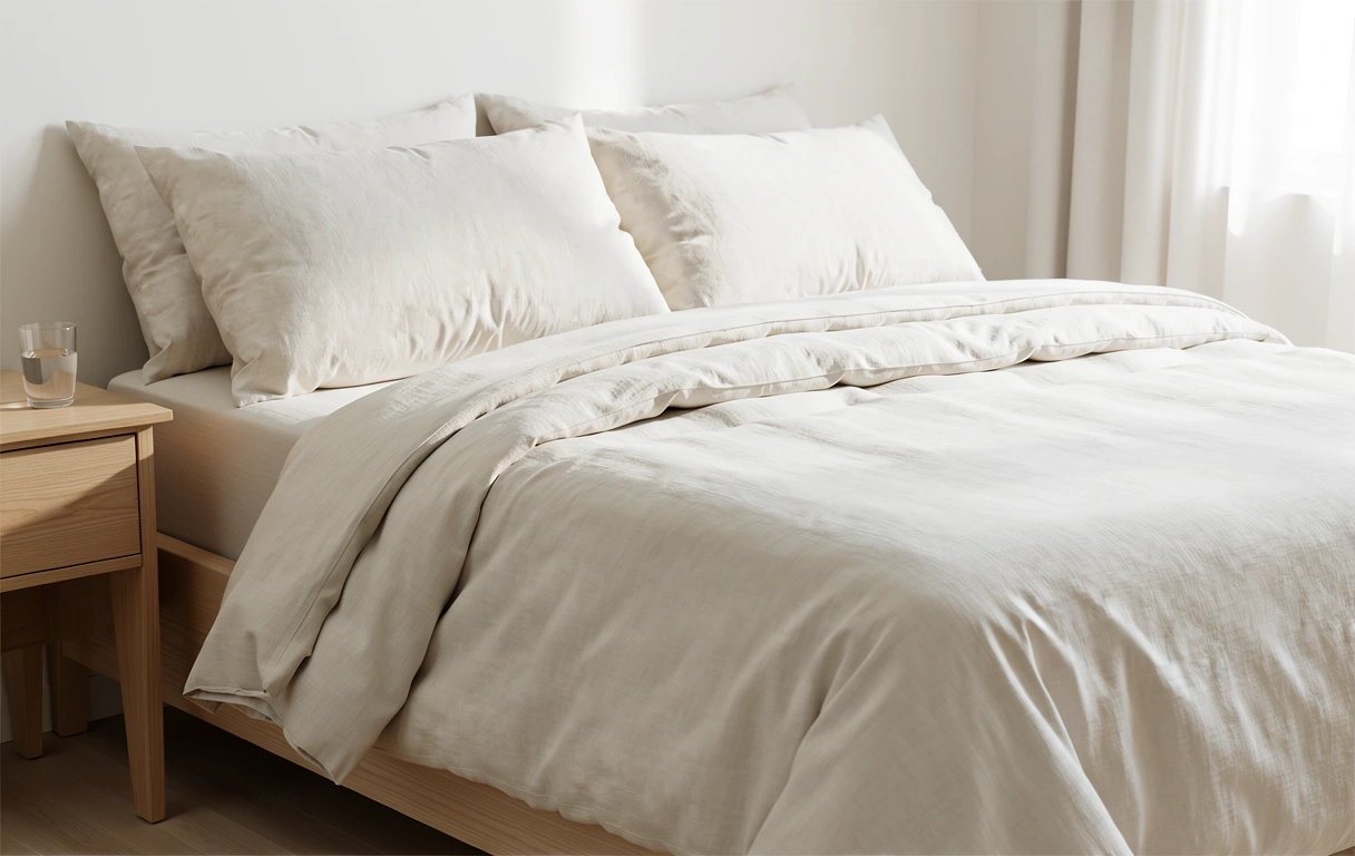 Ruhiges Schlafzimmerambiente für optimale Regeneration