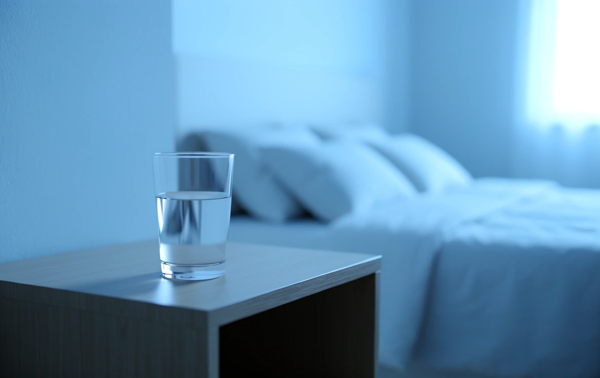 Minimalistisches Schlafumfeld für Regeneration